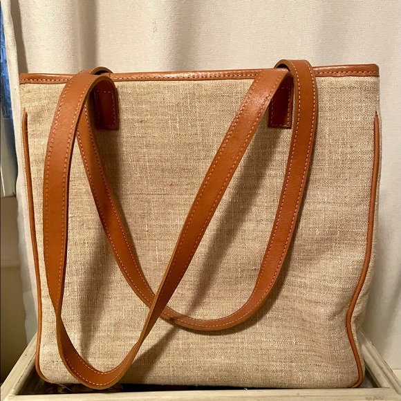 Clever Carriage Company Needlepoint Pink English Rose Handbag - Picture 3 of 14